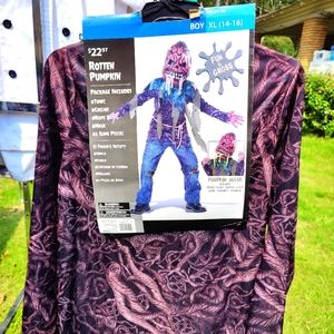 New Boys Rotten Pumpkin Halloween Costume